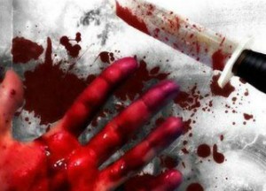 кровь нож